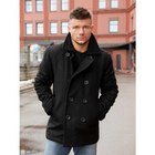 Бушлат Surplus Raw Vintage двухбортный SURPLUS PEA COAT (Black) XL - изображение 6