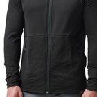 Куртка 5.11 Tactical флісова Stratos Full Zip (Black) XL - зображення 4