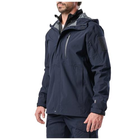 Куртка 5.11 Tactical штормова Force Rain Shell Jacket (Dark Navy) L - зображення 4