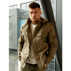 Куртка Surplus Raw Vintage демисезонная SURPLUS AIRBORNE JACKET (Olive) 3XL - изображение 4