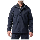 Куртка 5.11 Tactical штормова Force Rain Shell Jacket (Dark Navy) M - зображення 1