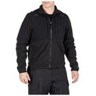 Куртка 5.11 Tactical тактическая флисовая Fleece 2.0 (Black) 2XL - изображение 4