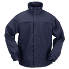 Куртка для штормової погоди 5.11 Tactical TacDry Rain Shell (Dark Navy) 3XL - зображення 1
