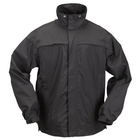 Куртка для штормовой погоды 5.11 Tactical TacDry Rain Shell (Black) 2XL - изображение 1