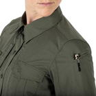 Рубашка 5.11 Tactical женская Women' Stryke Long Sleeve Shirt (Tdu Green) XL - изображение 5
