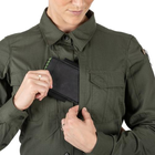 Рубашка 5.11 Tactical женская Women' Stryke Long Sleeve Shirt (Tdu Green) XL - изображение 6