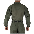 Рубашка 5.11 Tactical під бронежилет Rapid Assault Shirt (Tdu Green) XS - зображення 4