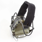 Навушники для стрільби Earmor M32 Mark3 MilPro + Premium кріплення Чебурашки (15195pr) - зображення 8