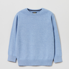 Sweter chłopięcy elegancki OVS 1828945 134 cm Błękitny (8056781690376) - obraz 1