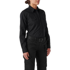 Рубашка женская 5.11 Tactical Women’s ABR Pro Long Sleeve Shirt 5.11 Tactical Black, M (Черный) Тактическая - изображение 4