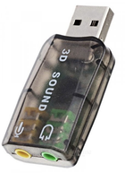 Внешняя звуковая карта USB 5.1 для компьютера и ноутбука