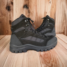 Зимние тактические ботинки на мембране Slim Tex черные Win War s09 48 (32см) - изображение 3