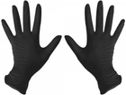 Рукавички нітрилові неопудрені Mediok 35BK текстуровані Розмір XS 100 шт Чорні (6933265511810) - зображення 4