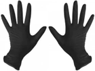 Перчатки нитриловые неопудренные Mediok 35BK текстурированные Размер XL 100 шт Черные (6933265511858) - изображение 4