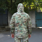Тактична куртка "Шторм" Softshell мультикам на флісі розмір 46 (911) - изображение 3
