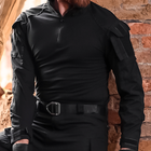 Рубашка мужская убокс Han-Wild 001 Black 4XL - изображение 3
