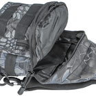 Рюкзак мужской на одно плечо AOKALI Outdoor A14 20L Black Typhon - изображение 6