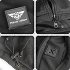 Тактическая куртка Pave Hawk PLY-6 Black L мужская холодостойкая с капюшоном - изображение 5
