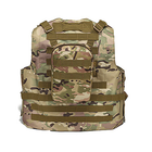 Жилет тактичний AOKALI Outdoor А56 Camouflage CP спортивний тренувальний з кишенями - зображення 4