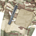 Кофта тактична S.archon HSD06 Camouflage CP M чоловіча тепла флісова - зображення 5