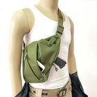 Рюкзак на одно плечо AOKALI Outdoor A38 5L Green - изображение 4