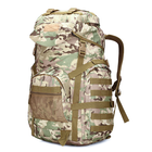 Рюкзак тактичний AOKALI Outdoor A51 50L Camouflage CP спортивний для туризму та подорожей - зображення 1