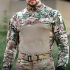 Рубашка убокс Han-Wild 005 Camouflage CP L мужская летняя с длинным рукавом - изображение 4