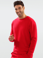Sweter męski bawełniany DKaren Sweatshirt Justin XL Czerwony (5903251464926) - obraz 1
