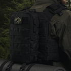 Тактичний рюкзак UkrArmor Чорний - зображення 6