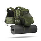 Тактический рюкзак UkrArmor DM20 28х15х40 см 20 л Олива - изображение 4
