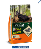 Сухой корм для собак Monge Dog Bwild Gr.Free Mini Утка