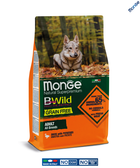 Сухий корм для дорослих собак Monge Dog Bwild Gr.Free Качка