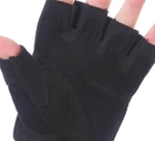 Тактические безпалые перчатки армейские Tactic военные перчатки с защитой костяшек размер ХЛ цвет Черный (oakley-black-xl) - изображение 6