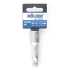 Удлинитель головки Molder Cr-V 1/2", 75мм MT62075