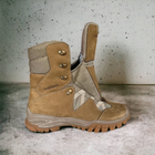 Берцы ботинки тактическая обувь теплые Зима до - 25 натуральная гидрофобная кожа+шерсть Premium усиленная пятка и носок 48 - изображение 4