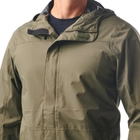 Куртка штормова 5.11 Tactical Exos Rain Shell RANGER GREEN L (48370-186) - зображення 6