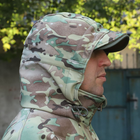 Тактична куртка "Шторм" Softshell мультикам на флісі розмір 64 (911) - изображение 4