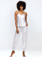 Piżama (spodnie + koszulka) DKaren Set Day XS White (5903251469822) - obraz 1