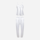 Piżama (spodnie + koszulka) DKaren Set Day S White (5903251469839) - obraz 3