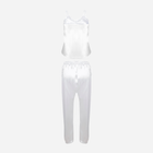 Piżama (spodnie + koszulka) DKaren Set Day S White (5903251469839) - obraz 4