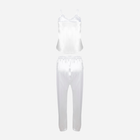 Piżama (spodnie + koszulka) DKaren Set Day XS White (5903251469822) - obraz 4