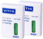 Зубна нитка Dentaid Vitis Dental Tape With Fluoride and Mint 2x50 м (8427426017375) - зображення 1