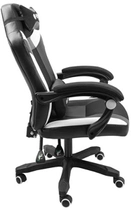 Fotel gamingowy Fury Gaming Chair Avenger M+ Black-White (NFF-1710) - obraz 6