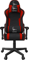 Fotel gamingowy Gembird Scorpion Black/Red (GC-SCORPION-01X) - obraz 1