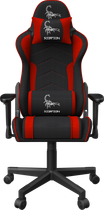 Кресло игровое Gembird Scorpion Black/Red (GC-SCORPION-01X)