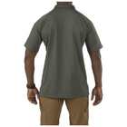 Футболка поло тактична з коротким рукавом 5.11 Tactical Performance Polo - Short Sleeve Synthetic Knit TDU Green M (71049-190) - изображение 2