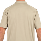 Футболка поло 5.11 Tactical Helios Short Sleeve Polo Silver Tan 3XL (41192-160) - зображення 4