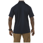 Футболка поло тактична з коротким рукавом 5.11 Tactical Performance Polo - Short Sleeve Synthetic Knit Dark Navy XS (71049-724) - зображення 2