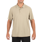 Футболка поло 5.11 Tactical Helios Short Sleeve Polo Silver Tan XL (41192-160)