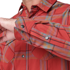 Сорочка тактична 5.11 Tactical Gunner Plaid Long Sleeve Shirt Red Bourbon Plaid S (72530-164) - изображение 4